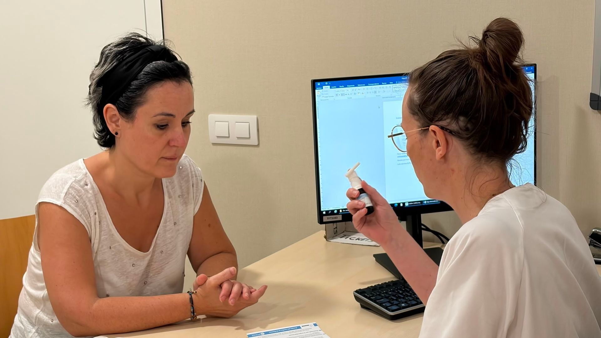 Carolina García es una de las pacientes que ha probado la vacuna personalizada Carolina García es una de las pacientes que ha probado la vacuna personalizada