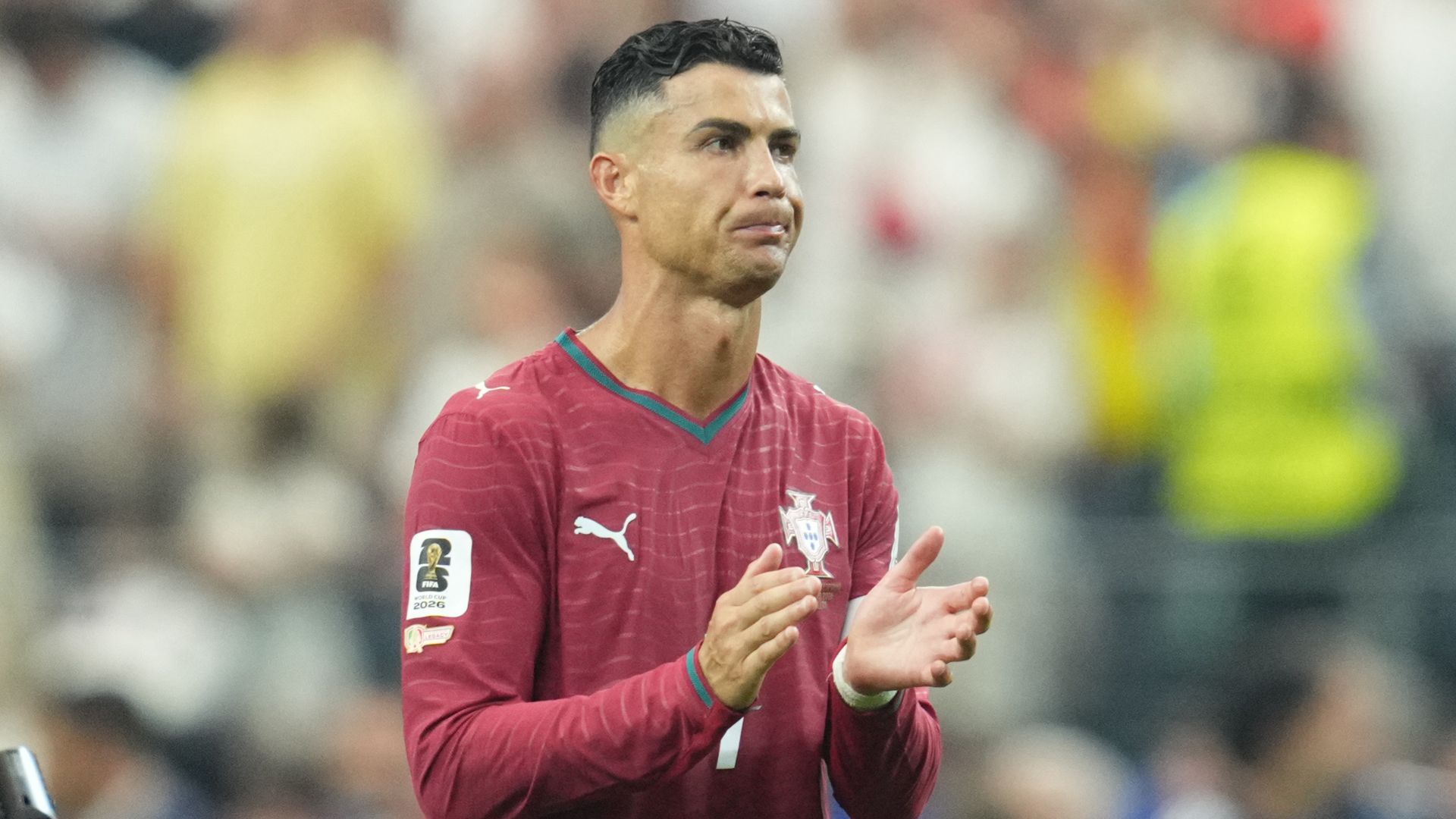 Cristiano Ronaldo tras su derrota frente a España