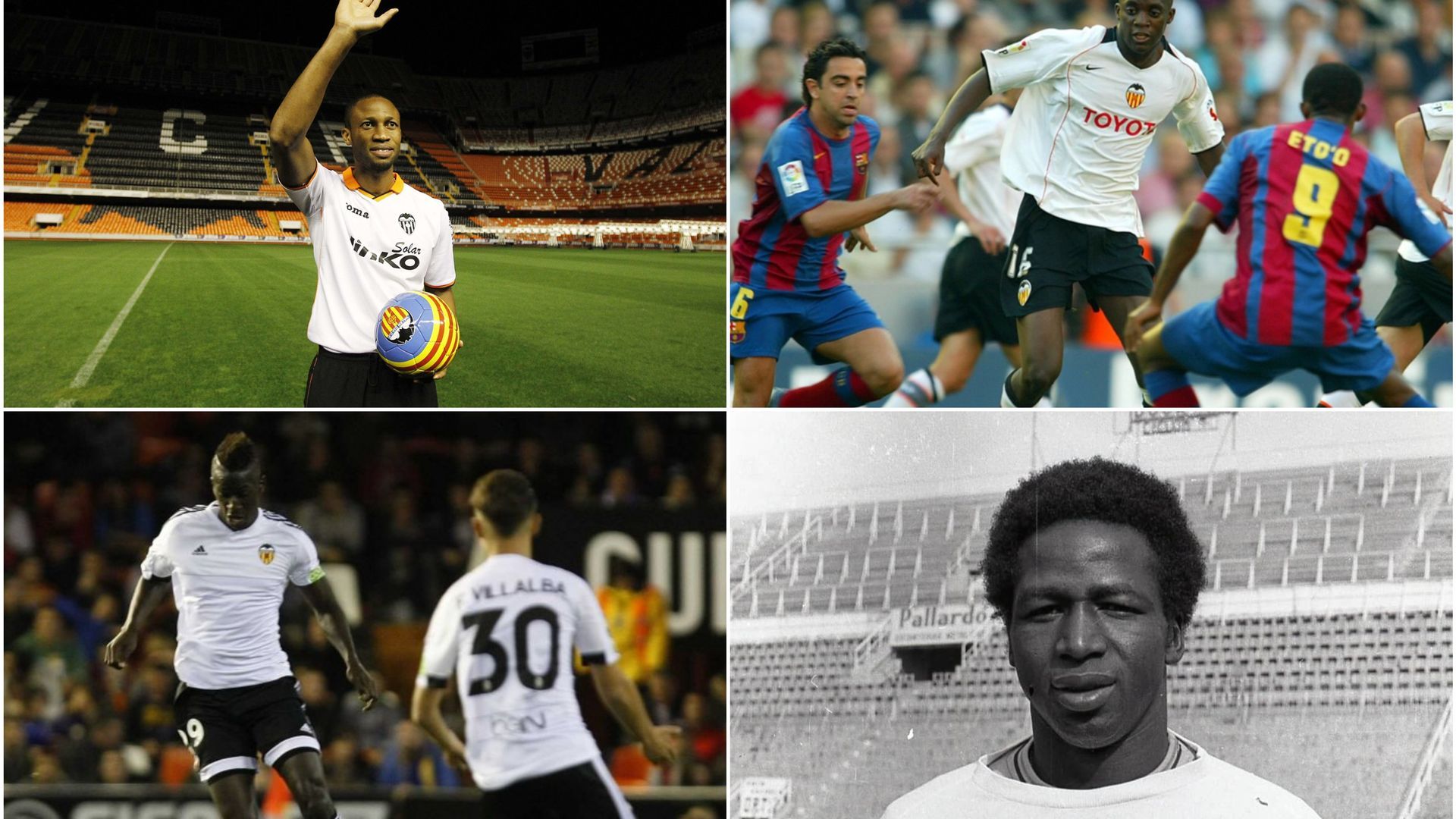 Cuatro jugadores de Mali en el Valencia CF
