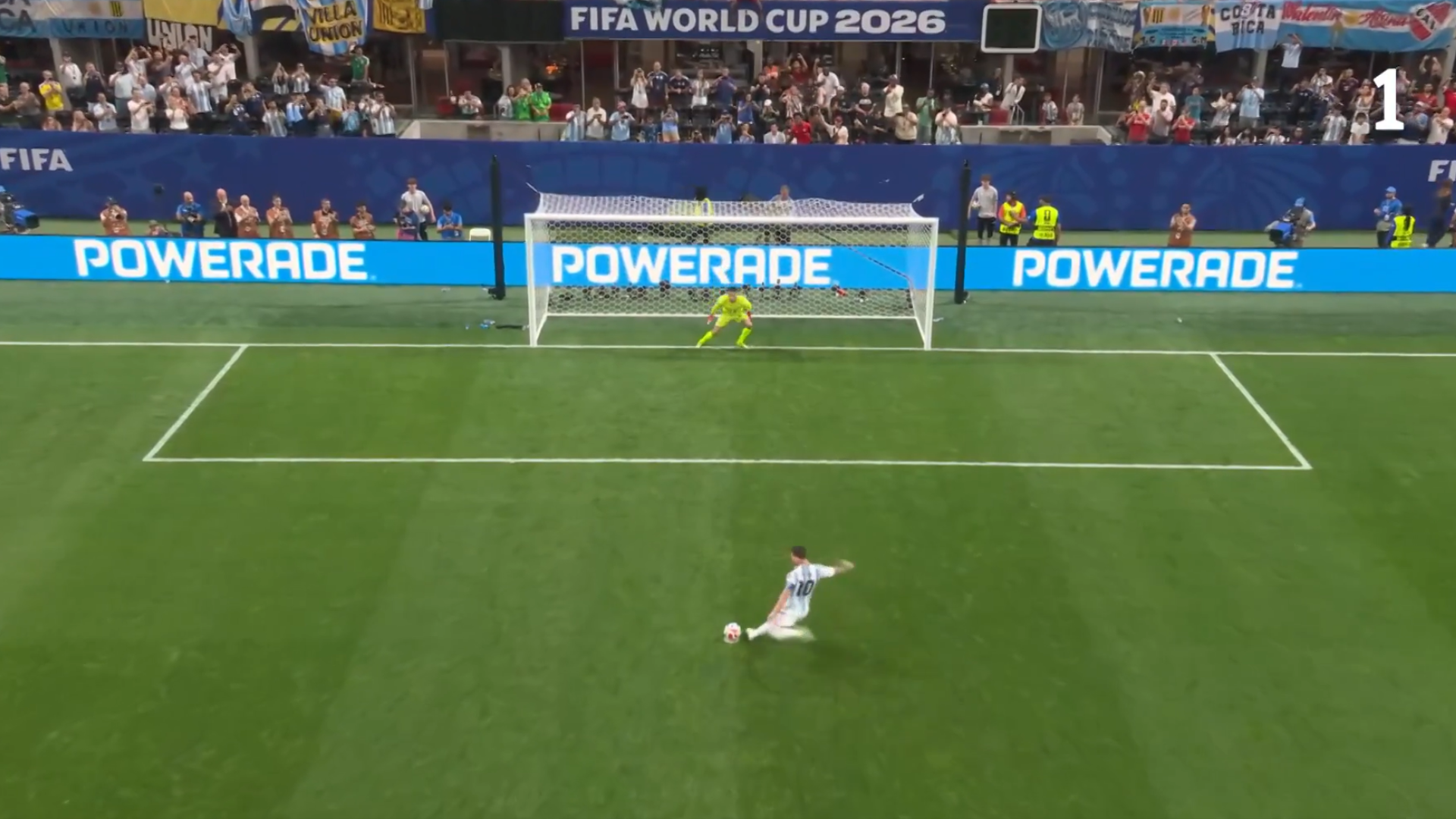 El penalti fallado por Leo Messi en el Argentina-Egipto El penalti fallado por Leo Messi en el Argentina-Egipto
