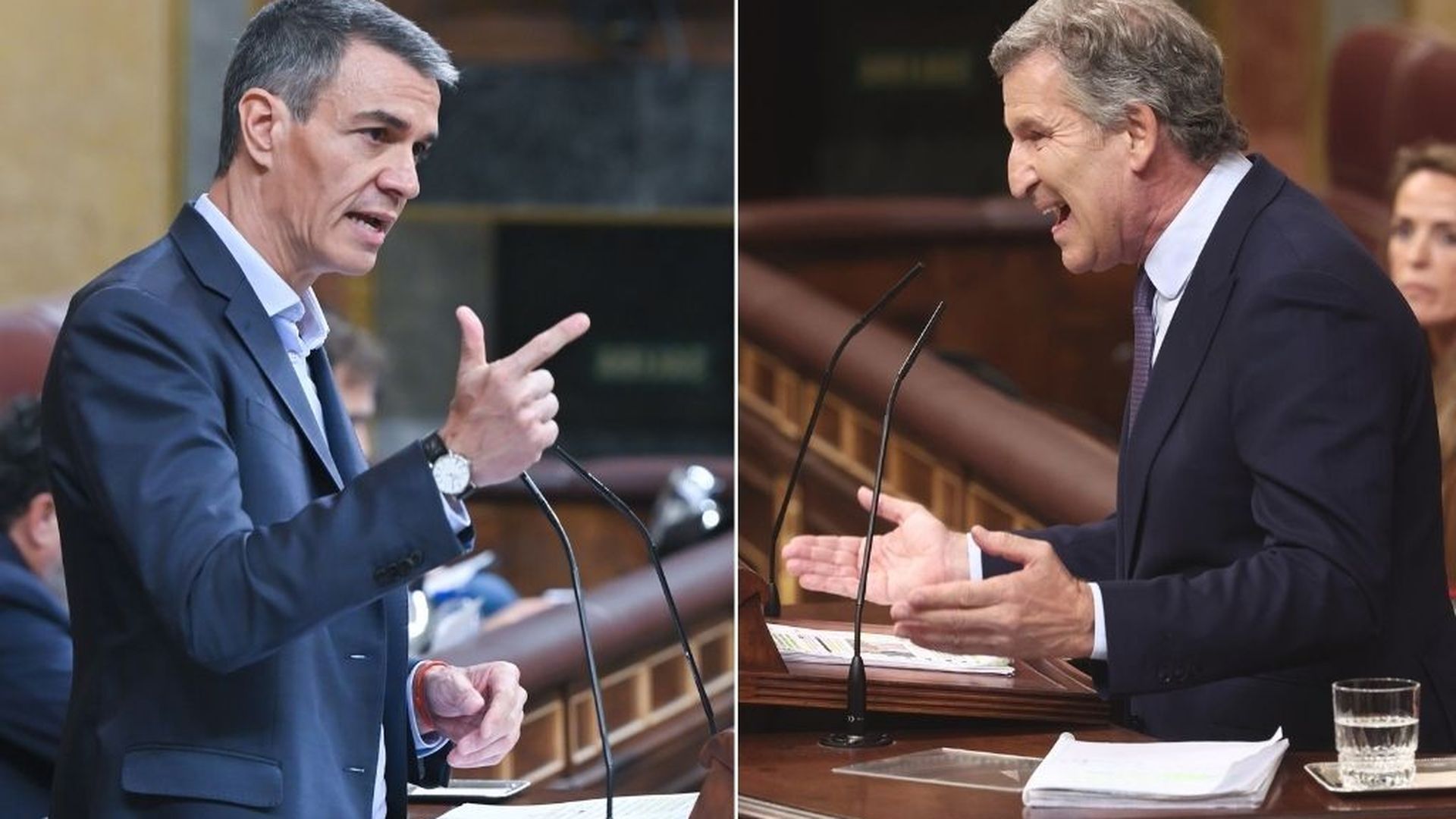 Feijóo presenta una estrategia para luchar contra el absentismo y Sánchez defiende que "los derechos no se recortan" Feijóo presenta una estrategia para luchar contra el absentismo y Sánchez defiende que "los derechos no se recortan"