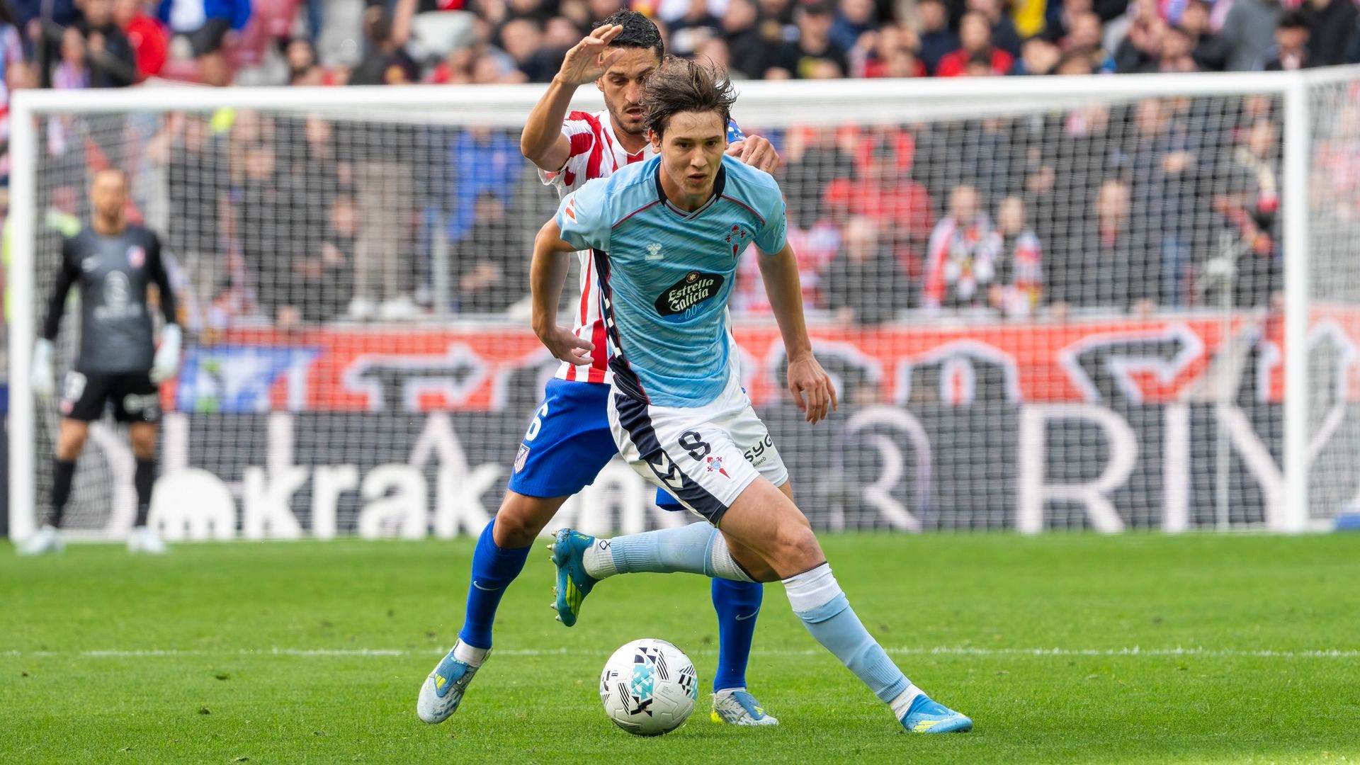 Fer López en el Atlético - Celta Fer López en el Atlético - Celta
