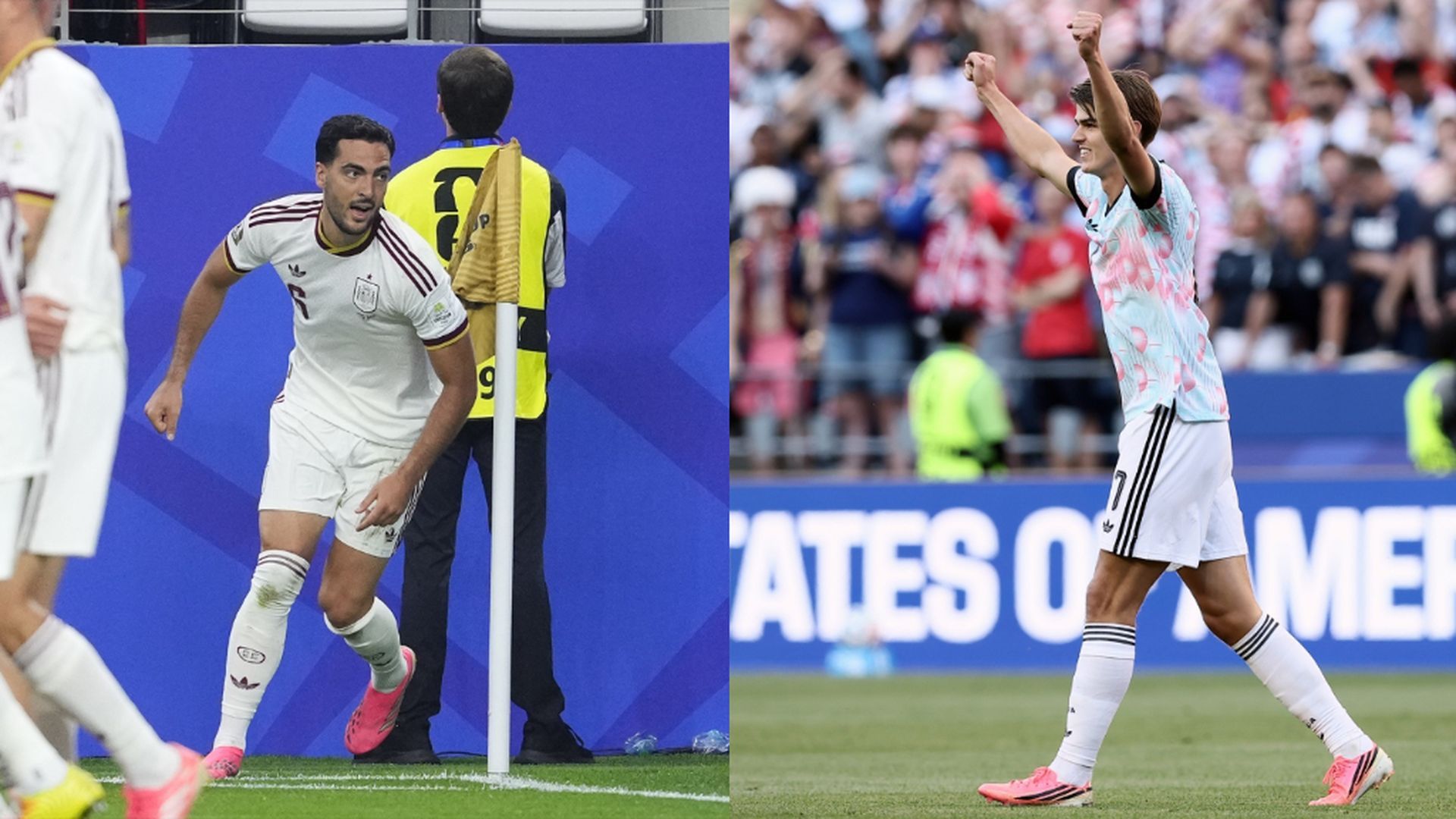 Fotomontaje de Mikel Merino y De Ketelaere en el Mundial 2026 Fotomontaje de Mikel Merino y De Ketelaere en el Mundial 2026
