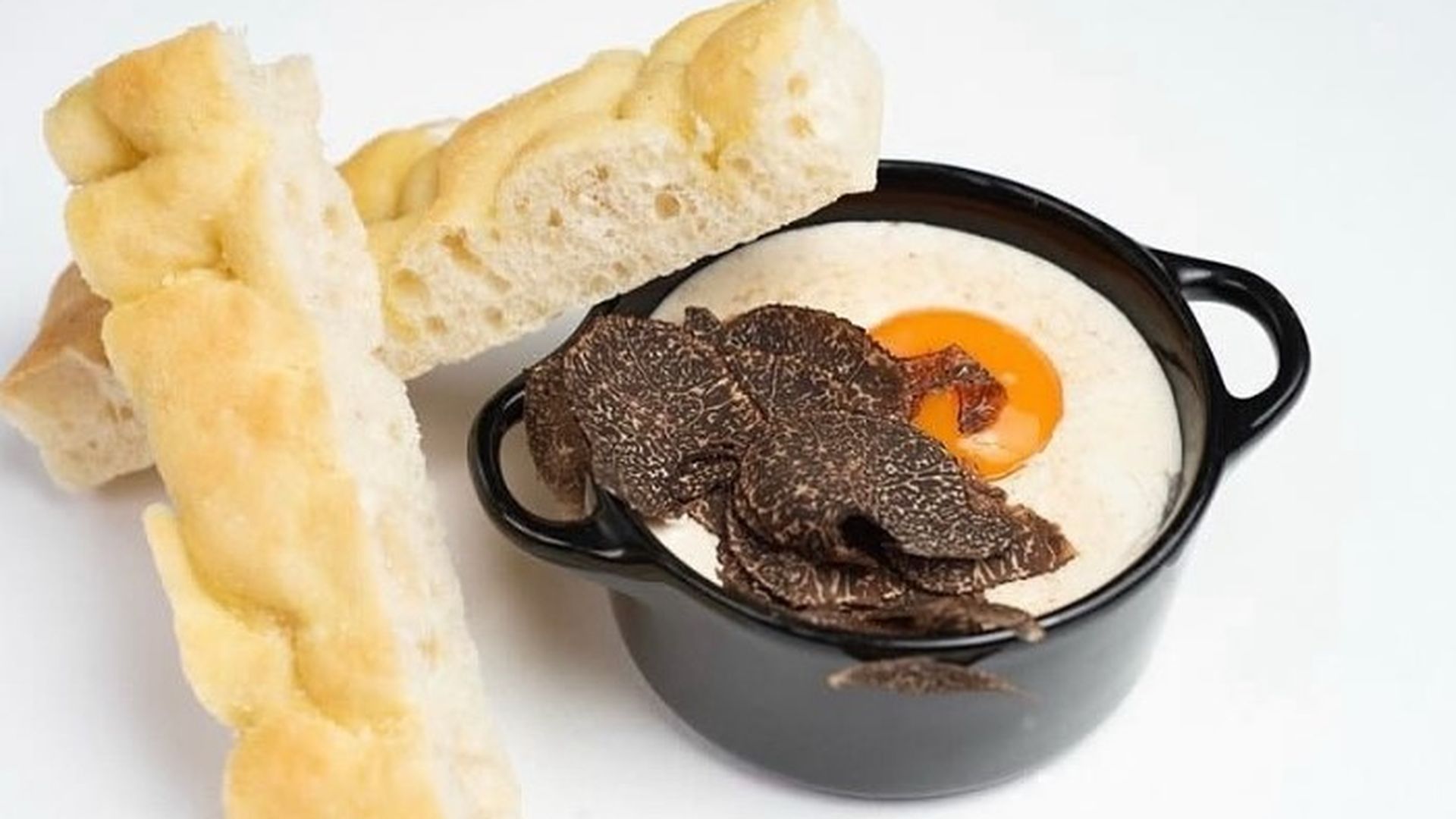 Huevo trufado al estilo del restaurante Don Giovanni, de Madrid