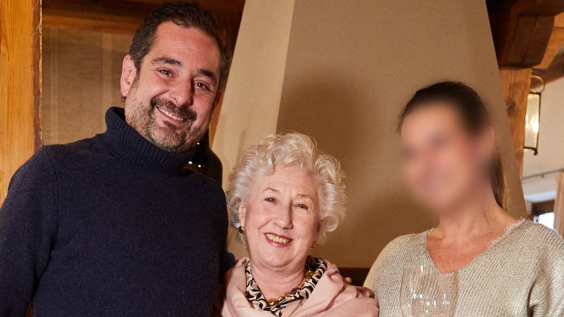 Iván Sanz y su madre Mari Luz Cid Iván Sanz y su madre Mari Luz Cid