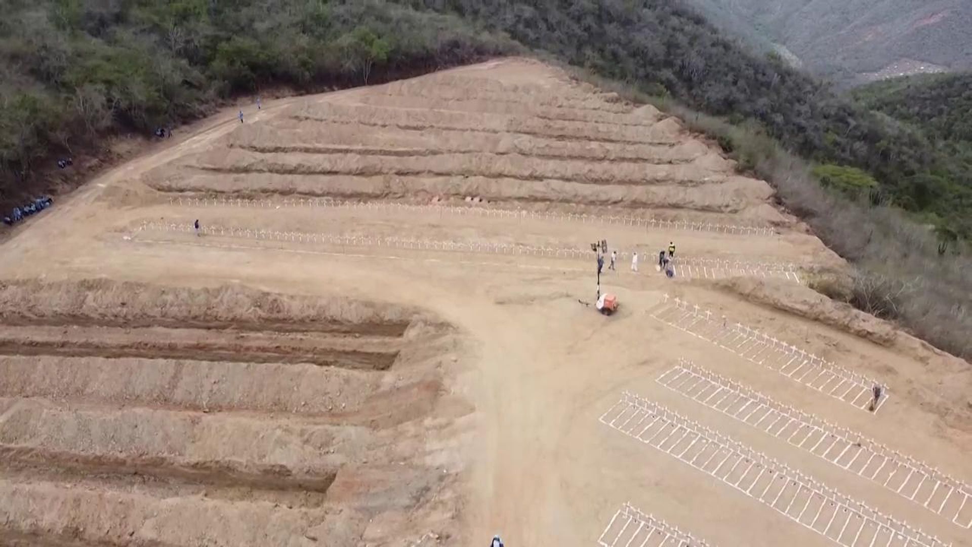La ladera de los muertos sin nombre en Venezuela