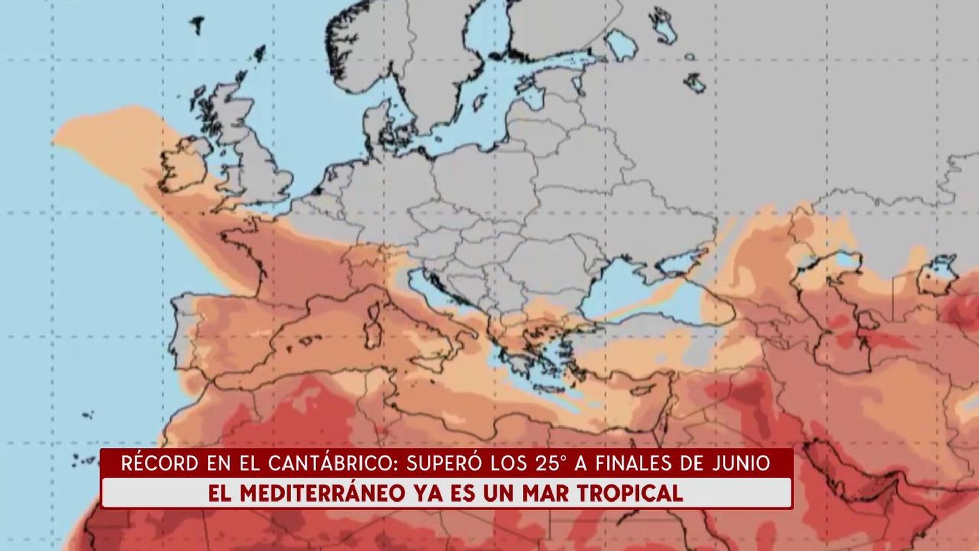 La temperatura del Mediterráneo se ha disparado muy por encima de lo habitual en estas fechas, hasta 8 grados más, algo insólito. La temperatura del Mediterráneo se ha disparado muy por encima de lo habitual en estas fechas, hasta 8 grados más, algo insólito.