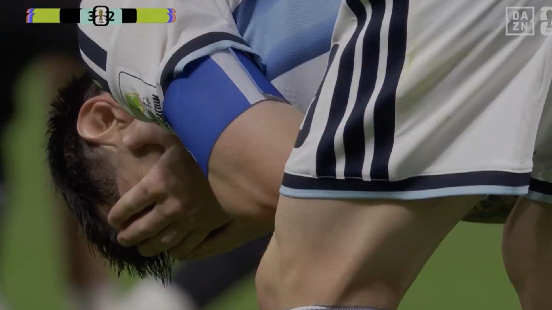 Lágrimas de Leo Messi Lágrimas de Leo Messi