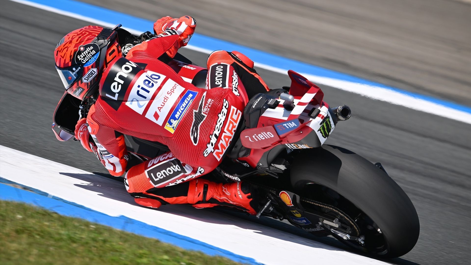 Marc Márquez durante el Gran Premio de Assen esta temporada