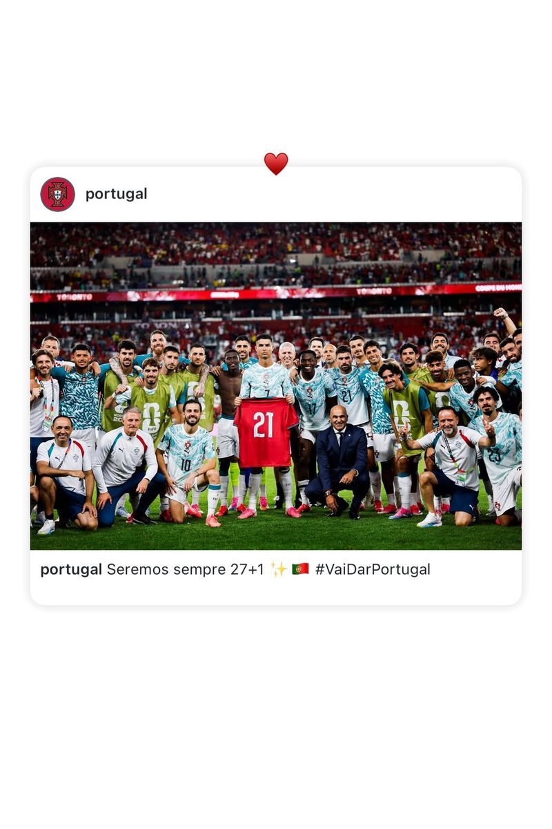 Melyssa Pinto comparte en sus redes el homenaje de la selección portuguesa a Diogo Jota