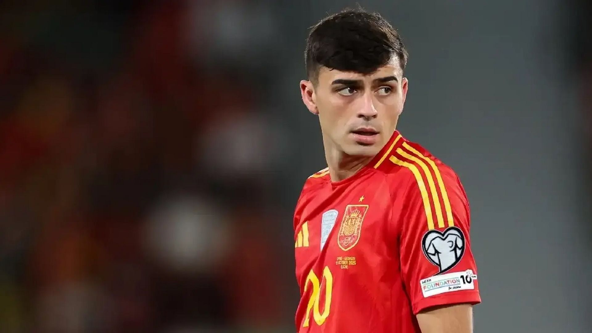 Pedri con la selección española Pedri con la selección española