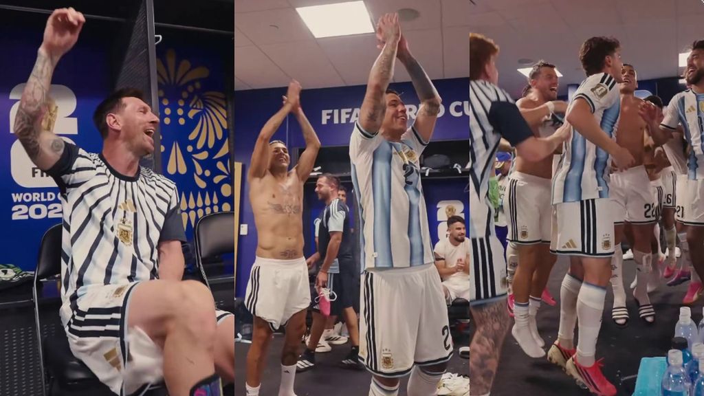 Argentina ya tiene su canción del Mundial: cantada por los jugadores, dedicada a Messi y vengando a Maradona
