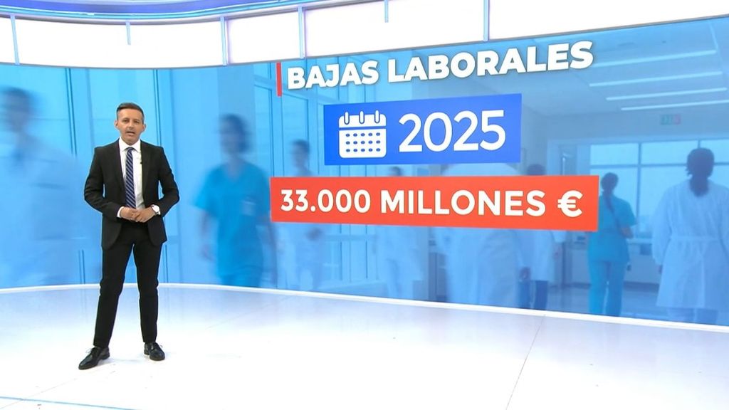 Lo que reflejan los datos sobre las bajas médicas: se duplican en los últimos años
