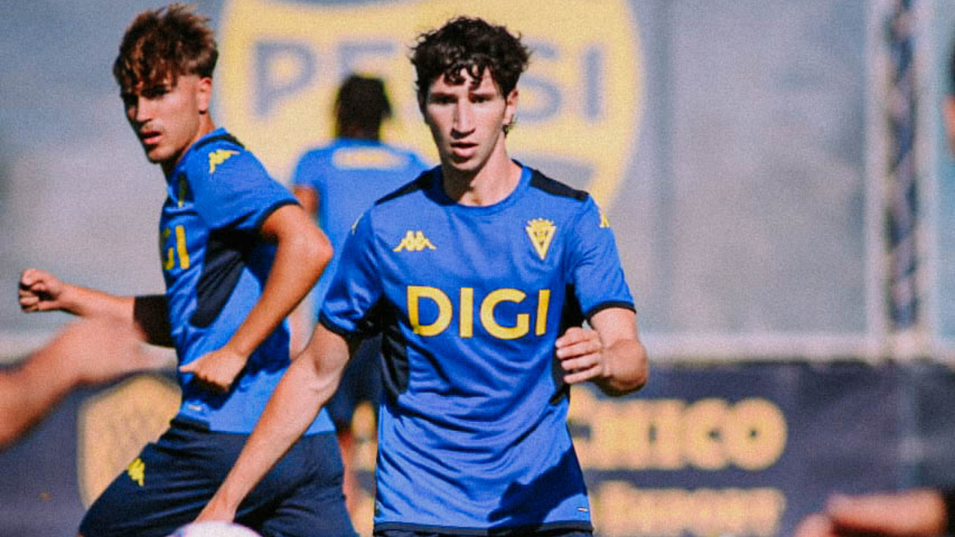 Ibón Sánchez, en un entrenamiento con el Cádiz Ibón Sánchez, en un entrenamiento con el Cádiz