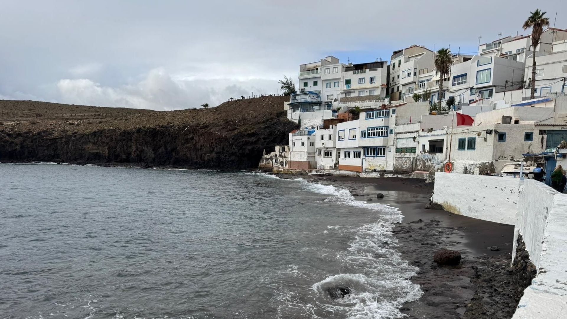 La playa de Tufia, en Gran Canaria La playa de Tufia, en Gran Canaria