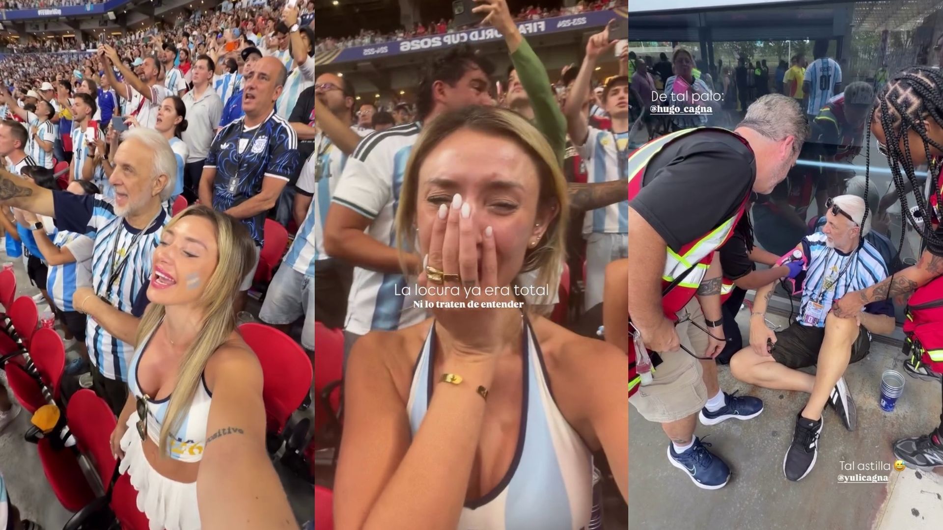 Las imágenes de Yuli Cagna durante el Mundial