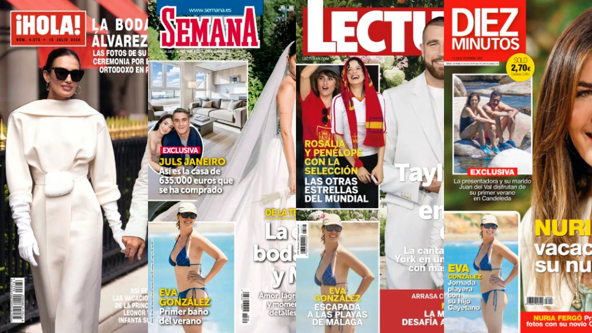Las portadas del 8 de julio Las portadas del 8 de julio
