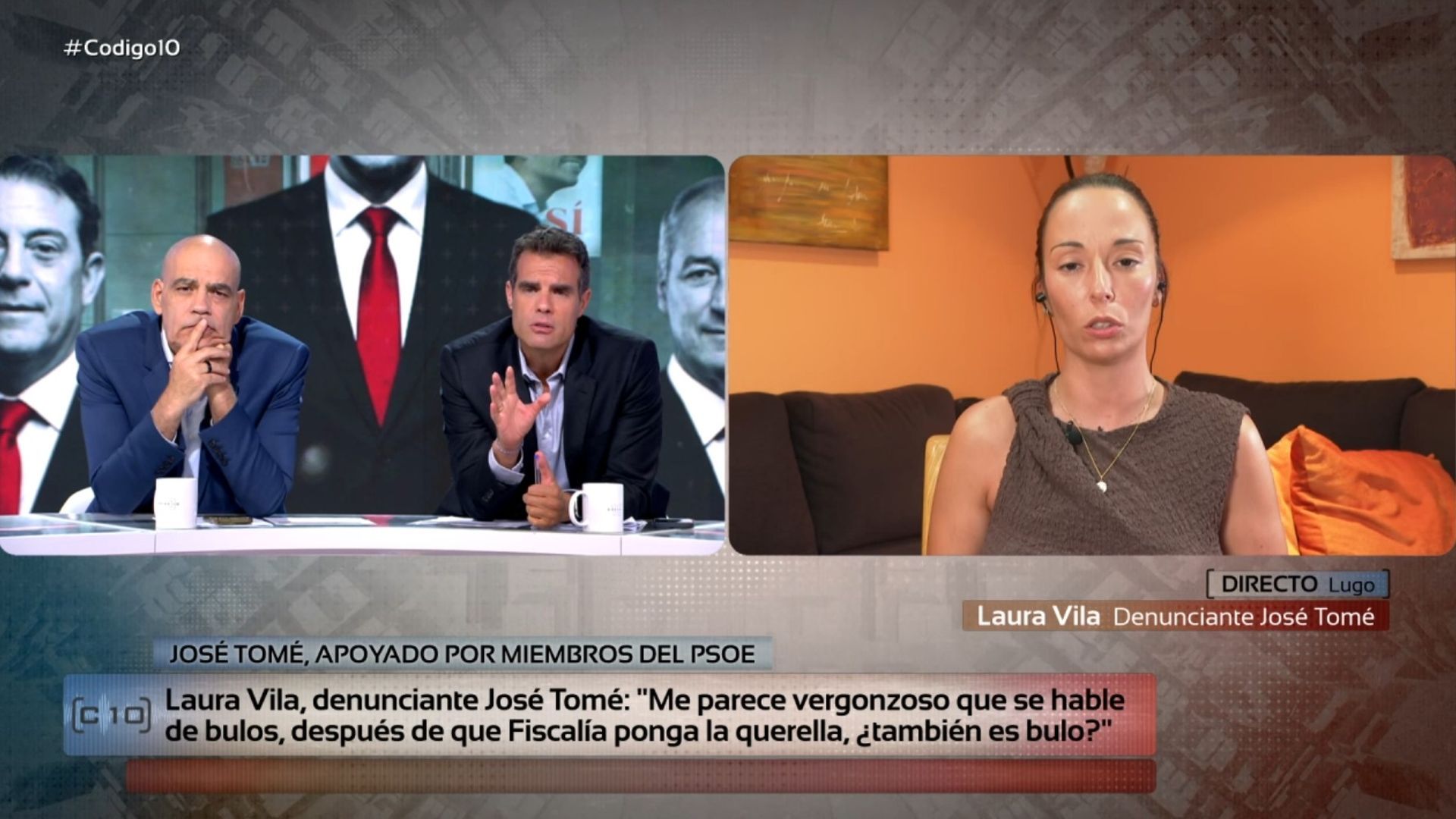 Laura Vila, denunciante de José Tomé: "Voy a llega hasta el final, cueste lo que me cueste"