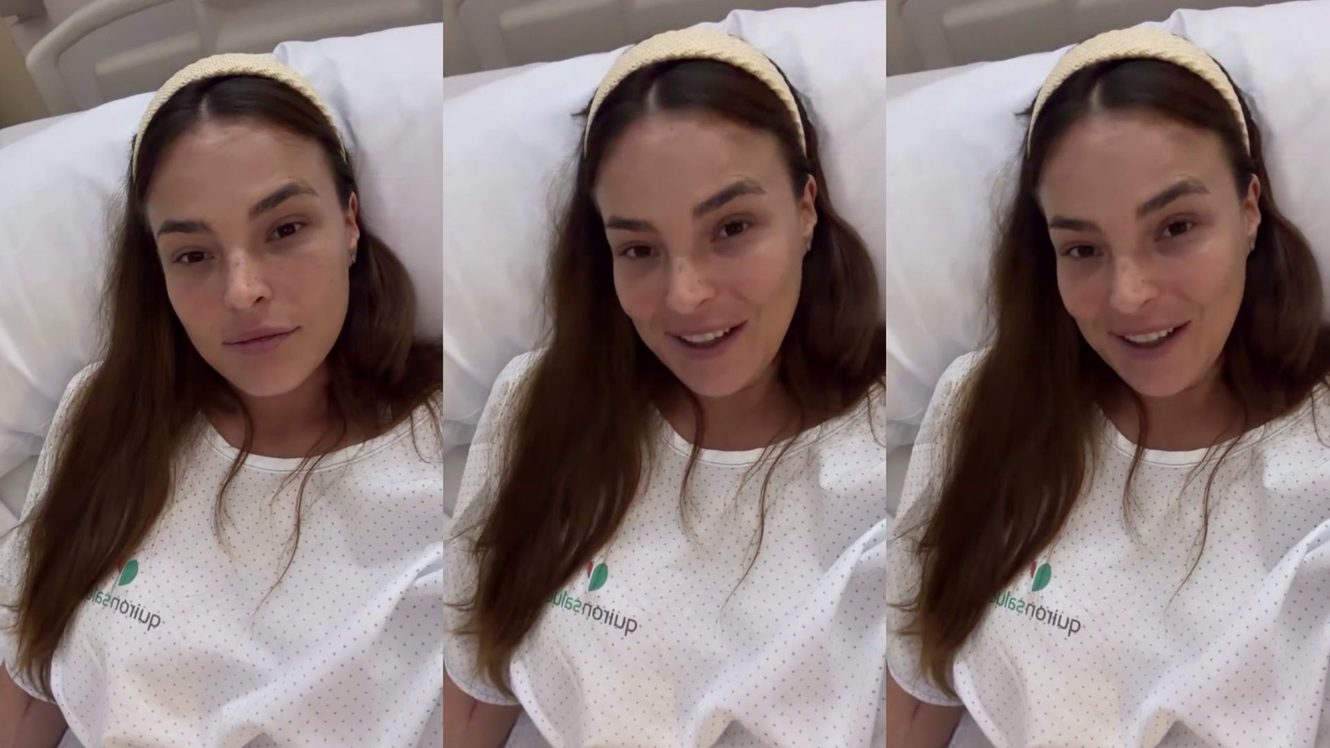 Marta Peñate explica el motivo de su ingreso hospitalario