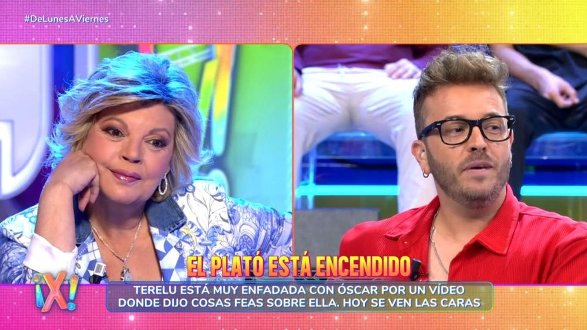 Terelu Campos y Óscar Repo ajustan cuentas pendientes en un tenso cara a cara: "Prefiero que me bloqueen a la bienvenida que recibí"