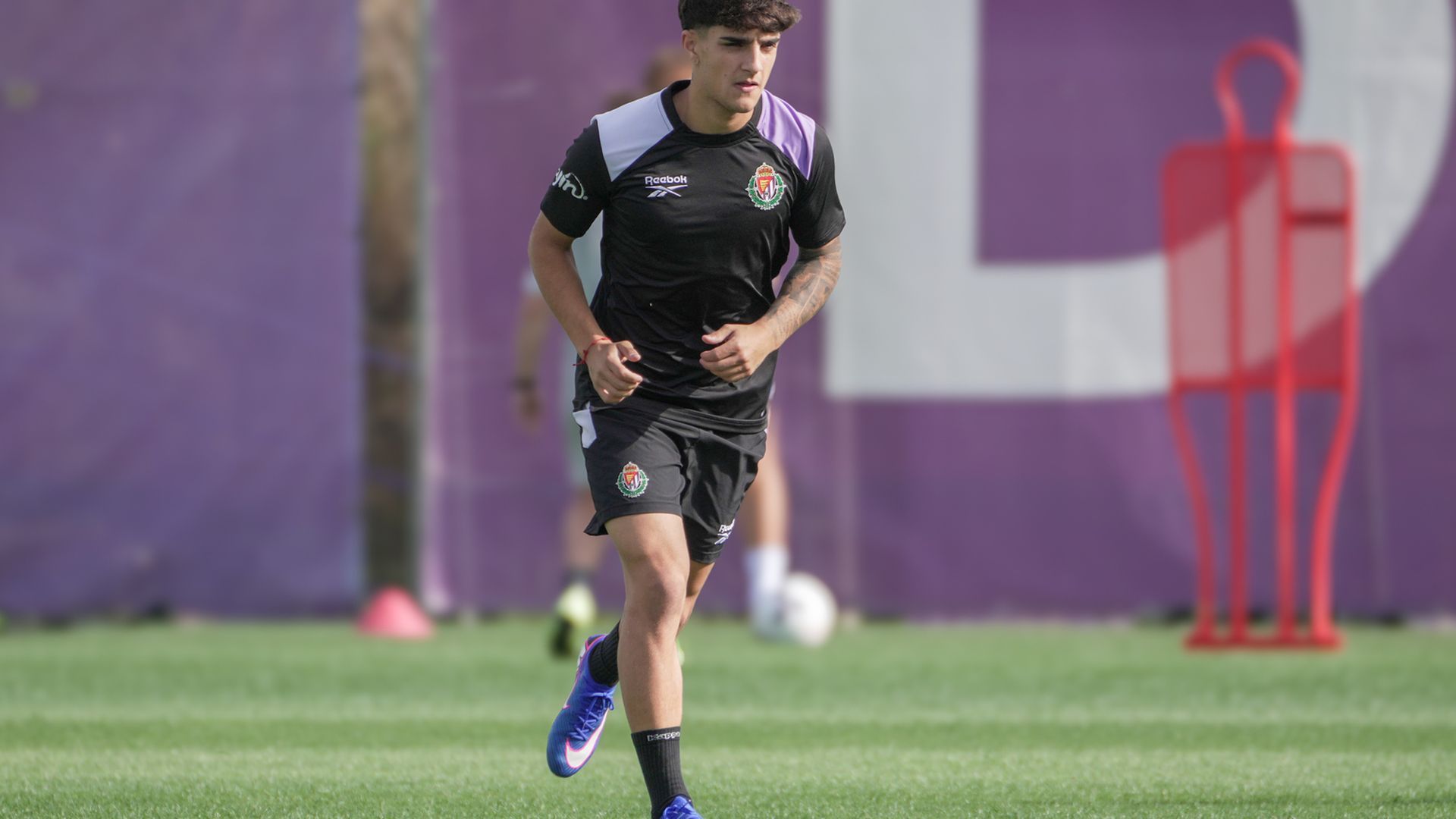 Víctor Fernández ya ha entrenado con el Real Valladolid