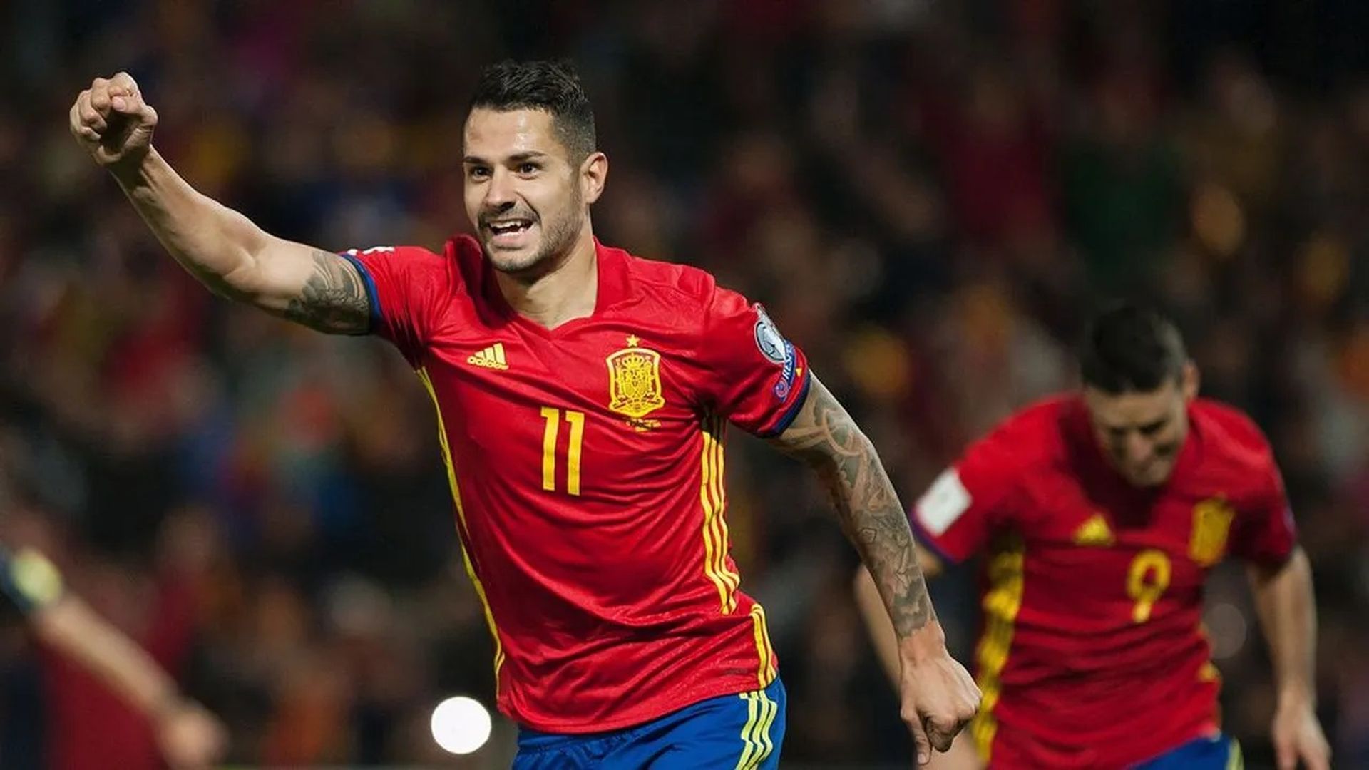 Vitolo, con la selección española Vitolo, con la selección española