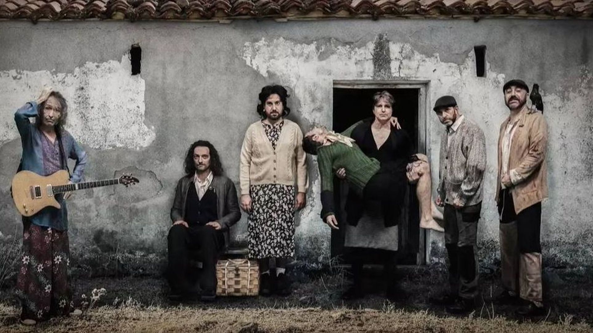 Arte del disco 'Se nos lleva el aire', de Robe (y los Robe).