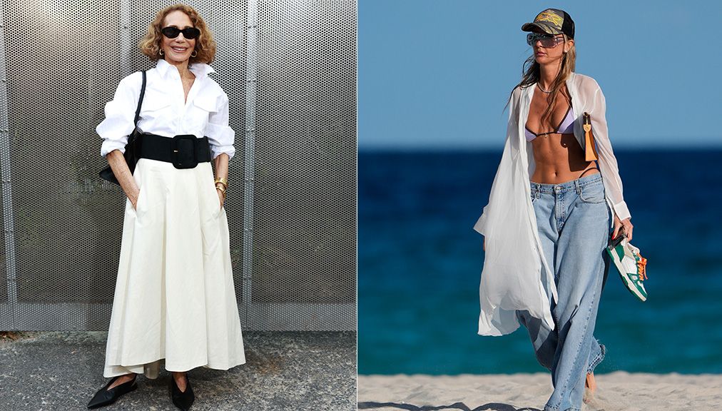 Camisa blanca larga