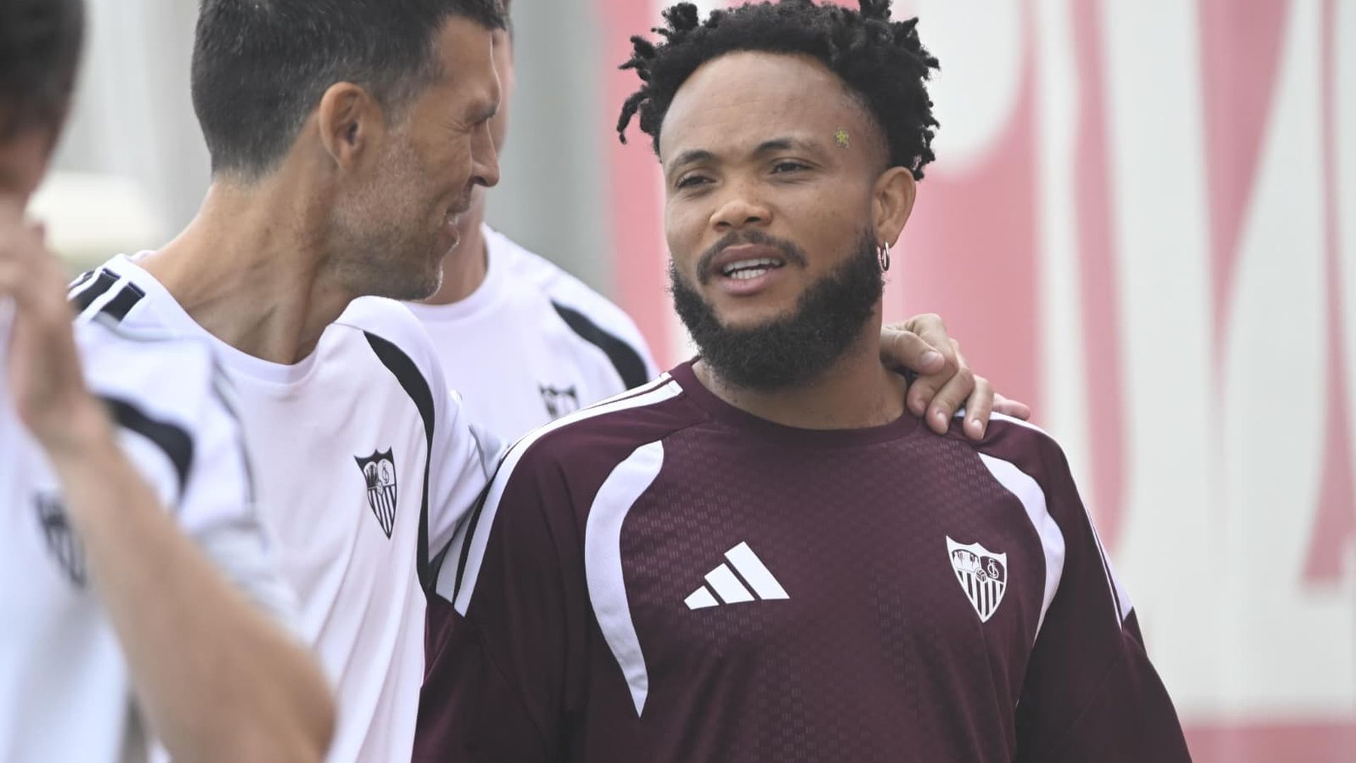 Chidera Ejuke, en el entrenamiento