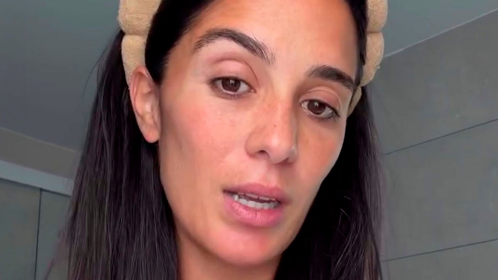 Claudia Martínez, embarazada de 31 semanas, preocupada por su salud Claudia Martínez, embarazada de 31 semanas, preocupada por su salud