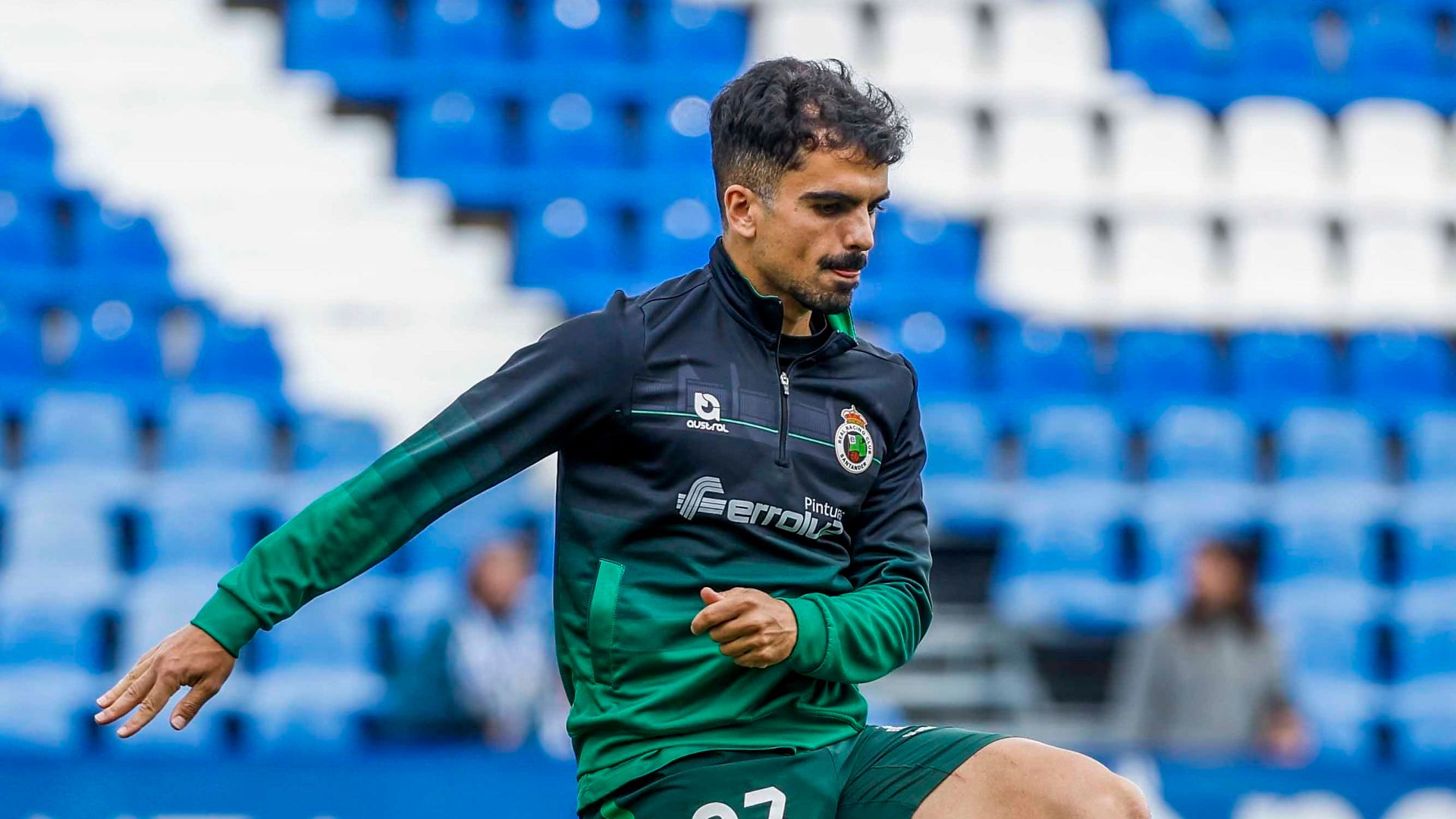 Damián Rodríguez durante su estancia en el Racing
