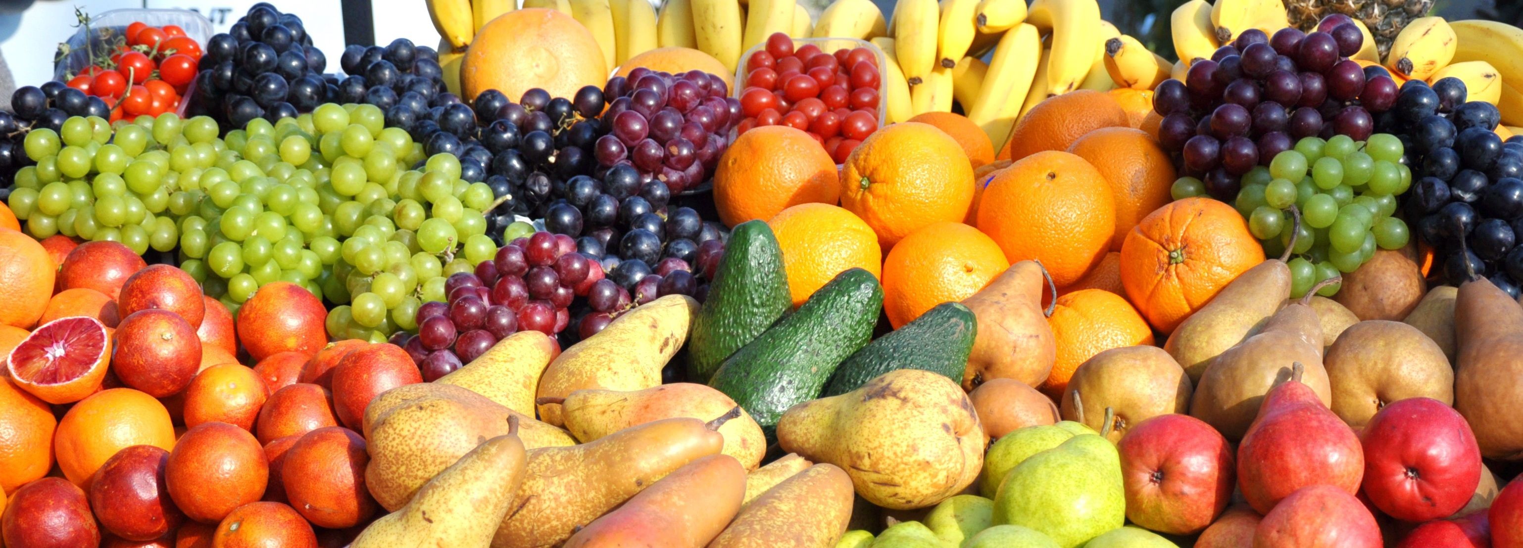 Distintas variedades de fruta