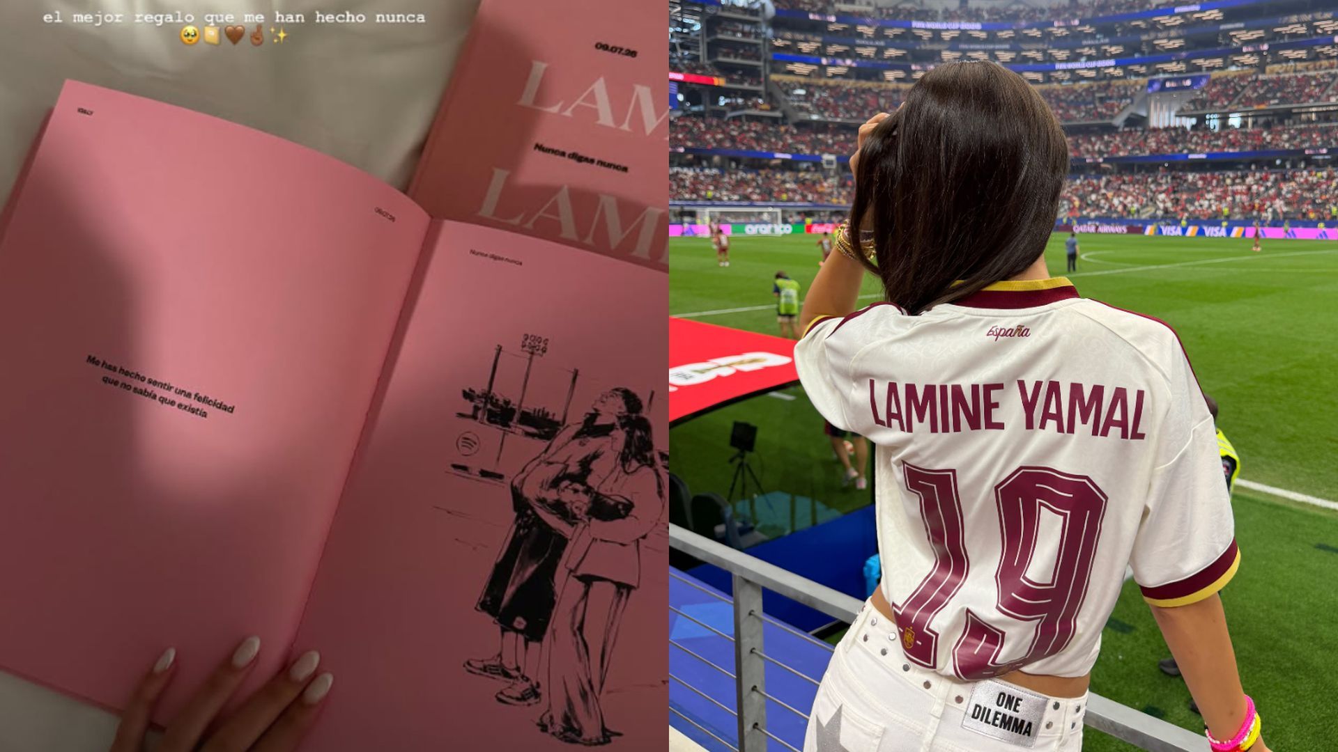 El regalo que le ha hecho Lamine a su novia el día de su cumpleaños