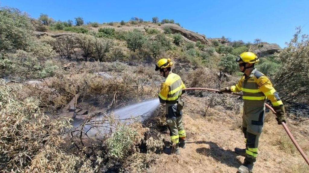 Estabilizado y perimetrado el incendio de La Litera, en Huesca tras afectar a unas 420 hectáreas