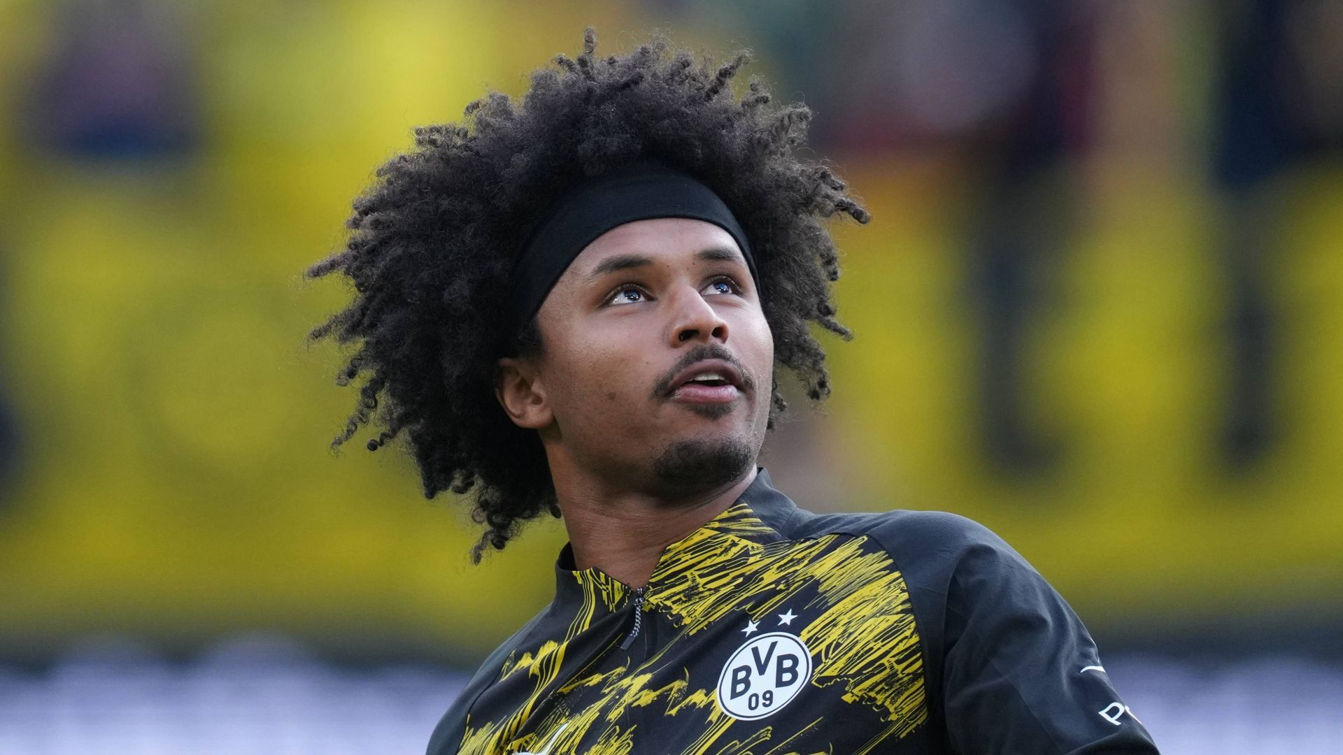 Karim Adeyemi en un partido