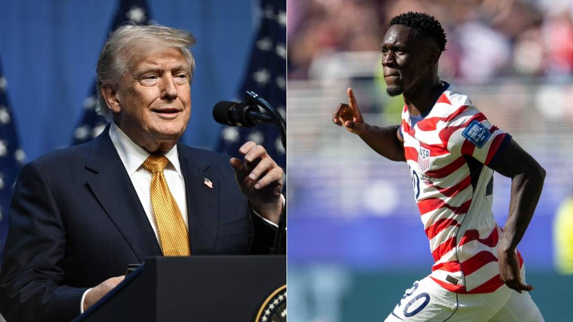 La Casa Blanca vuelve a la carga por el caso Balogun: defiende la llamada de Trump a Infantino para retirarle la roja y ataca al árbitro por investigaciones de "amaño" La Casa Blanca vuelve a la carga por el caso Balogun: defiende la llamada de Trump a Infantino para retirarle la roja y ataca al árbitro por investigaciones de "amaño"