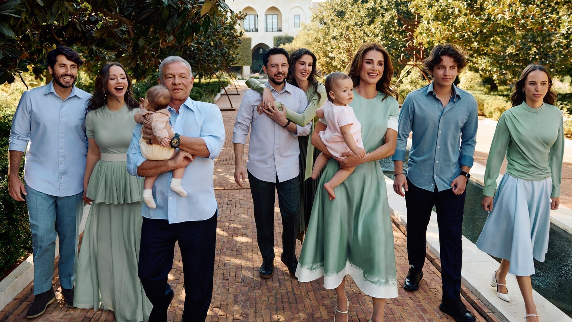 La familia real hachemita La familia real hachemita