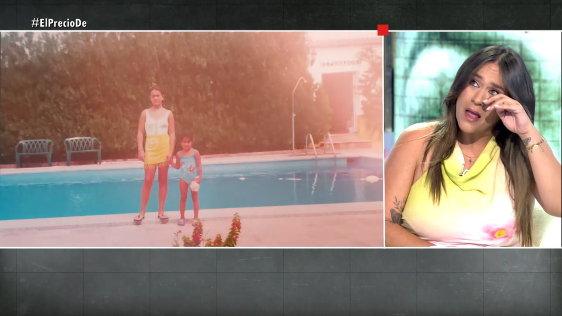 Laura Cuevas no puede contener las lágrimas al ver su infancia en Cantora en imágenes: "Lo eran todo para mi"
