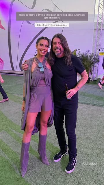 Pilar Rubio y Dave Grohl