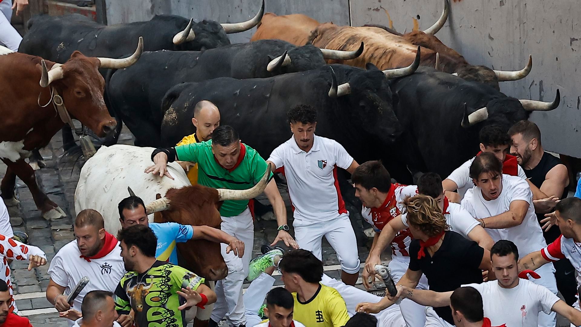 Tercer encierro de San Fermín 2026 Tercer encierro de San Fermín 2026