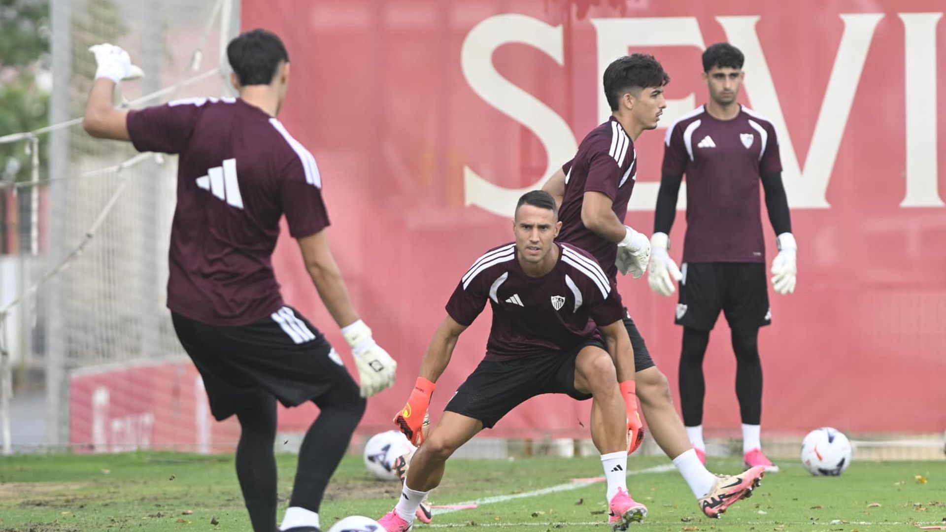 Vlachodimos, en el entrenamiento de este jueves