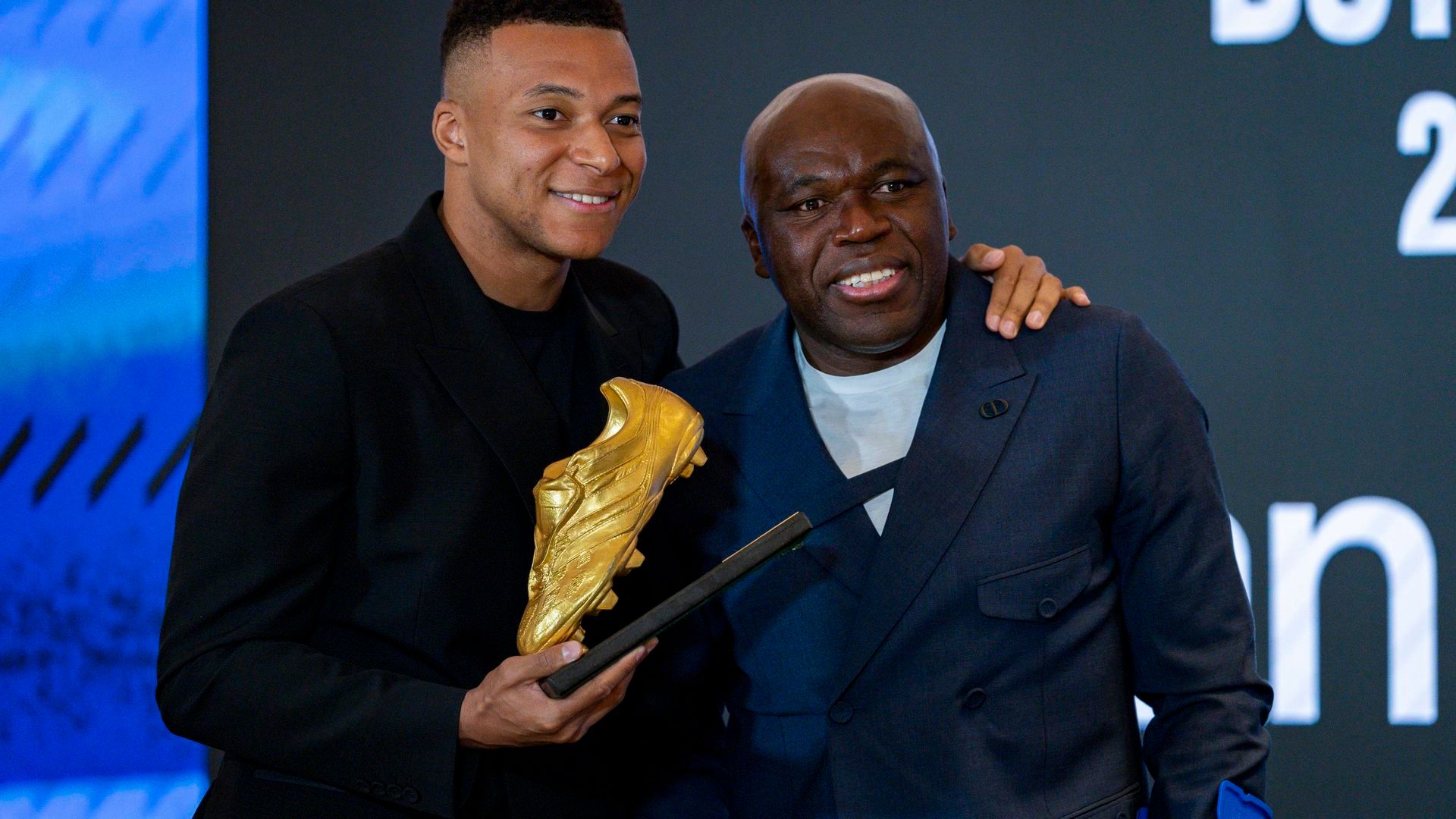 Wilfried Mbappé, el padre de Kylian, fue su entrenador cuando era un niño
