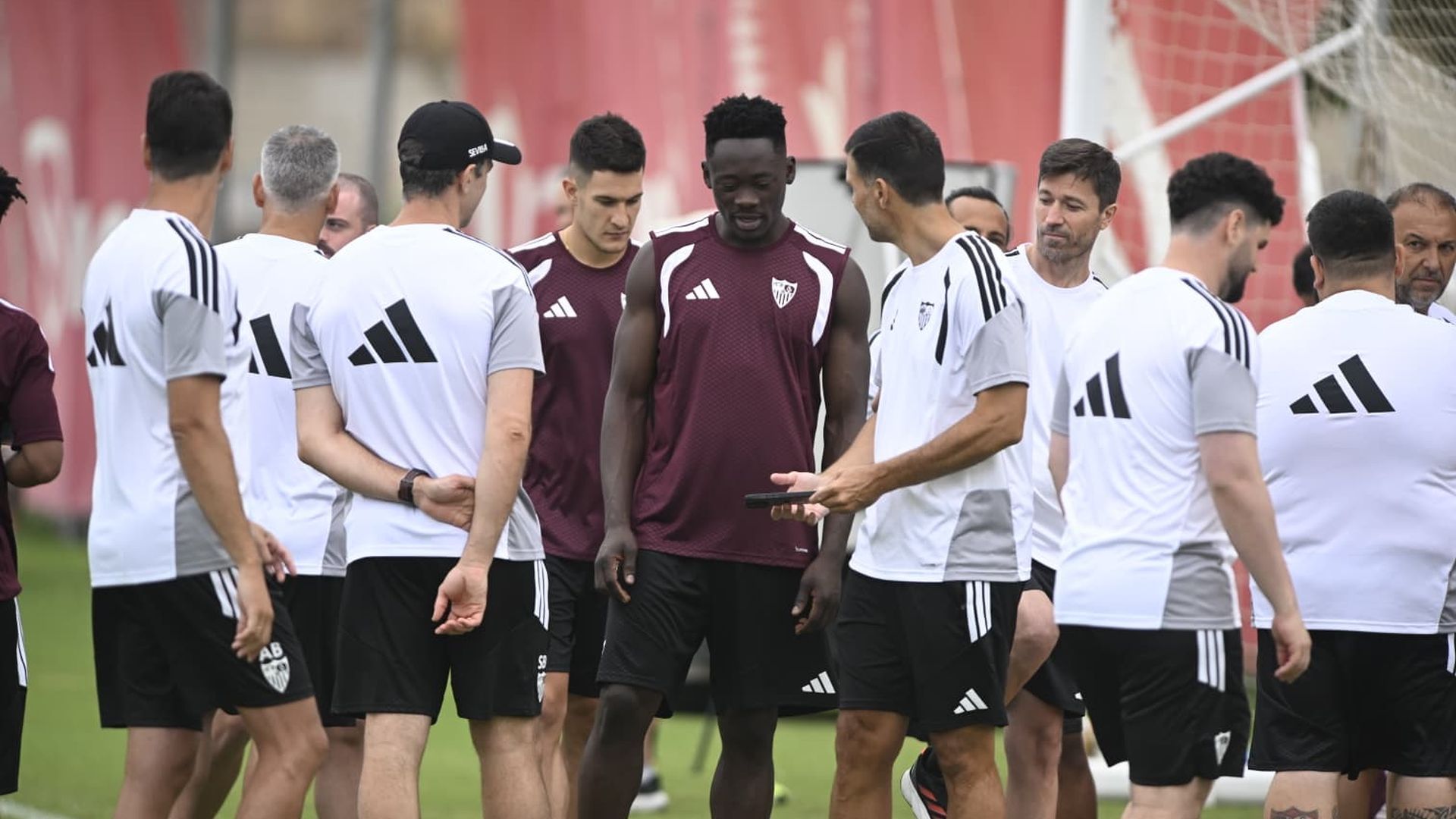 Akor Adams, en el entrenamiento