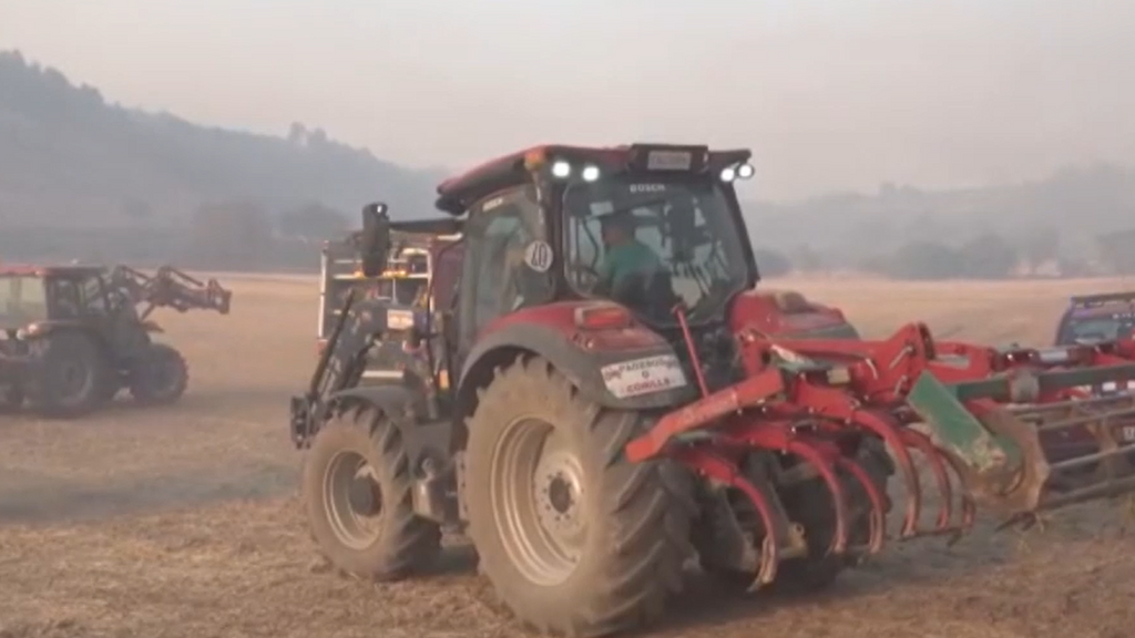 La prevención de los incendios empieza en el campo: agricultores y ganaderos, esenciales para frenar el avance del fuego