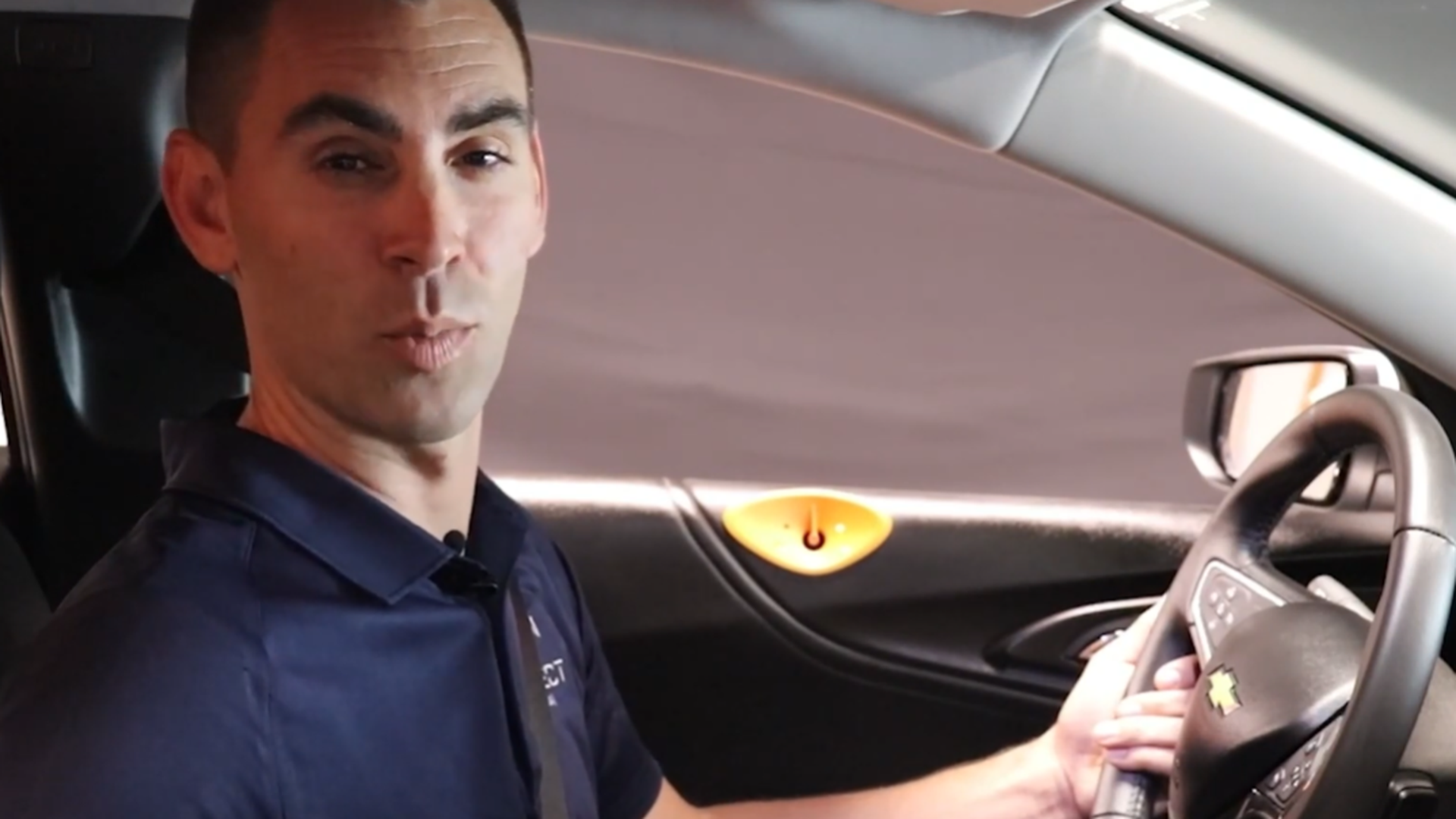 Coche con el dispositivo Alcolock instalado