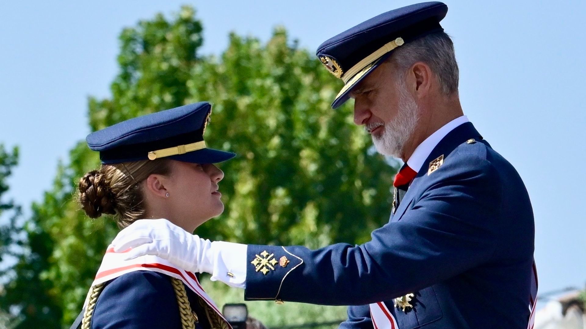 El rey Felipe y la princesa Leonor este 10 de julio