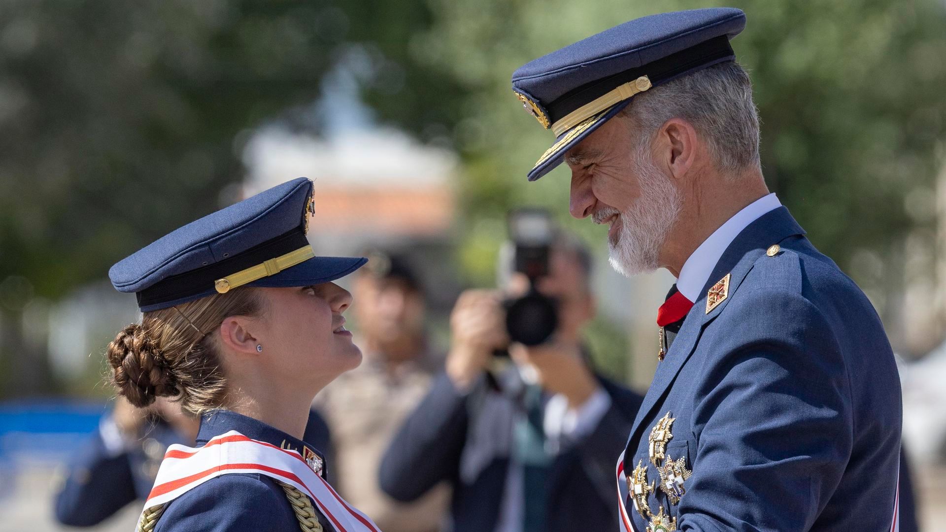 El rey Felipe y la princesa Leonor este 10 de julio