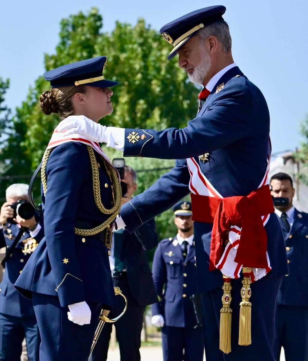 El rey Felipe y la princesa Leonor este 10 de julio