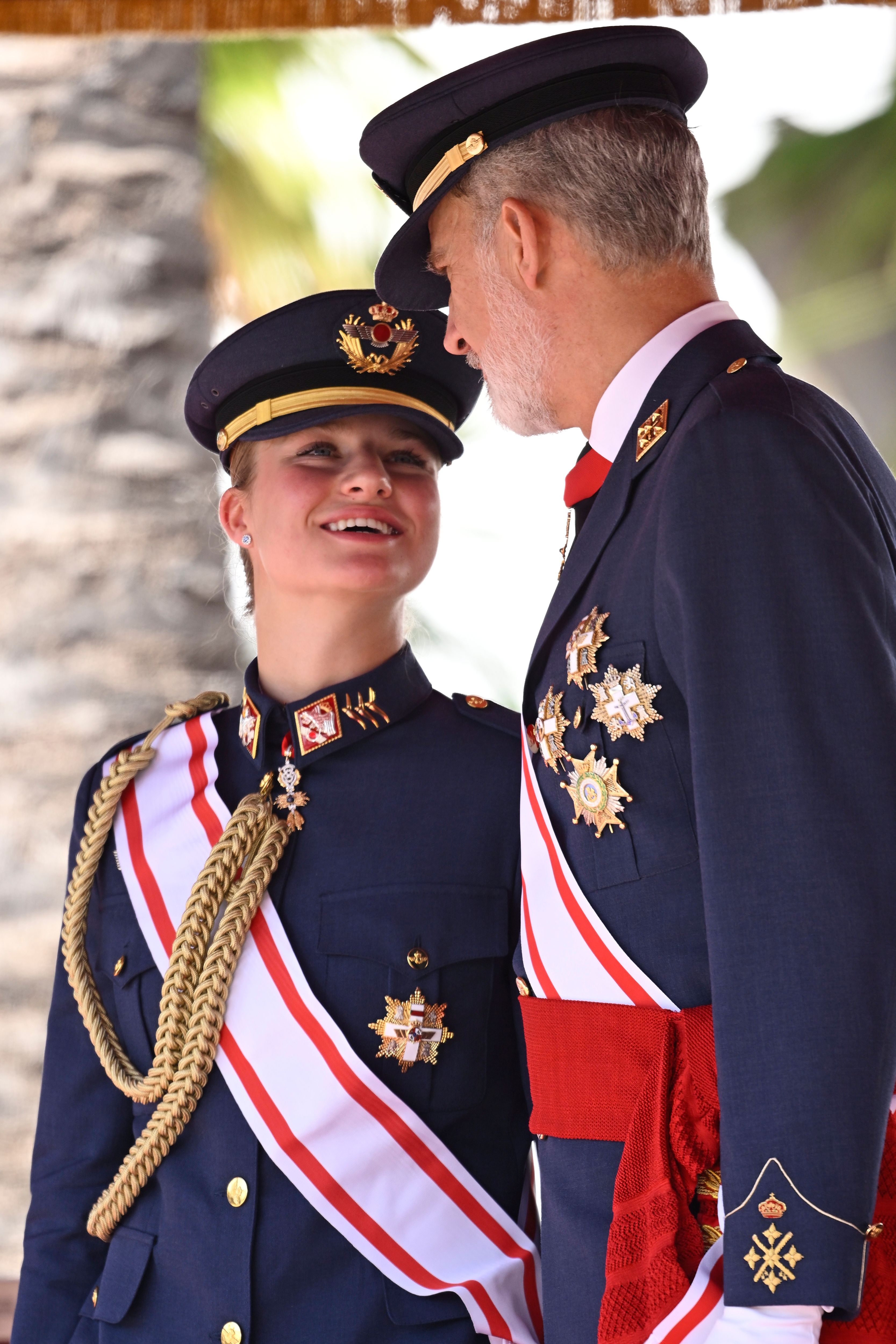 El momento cómplice padre e hija