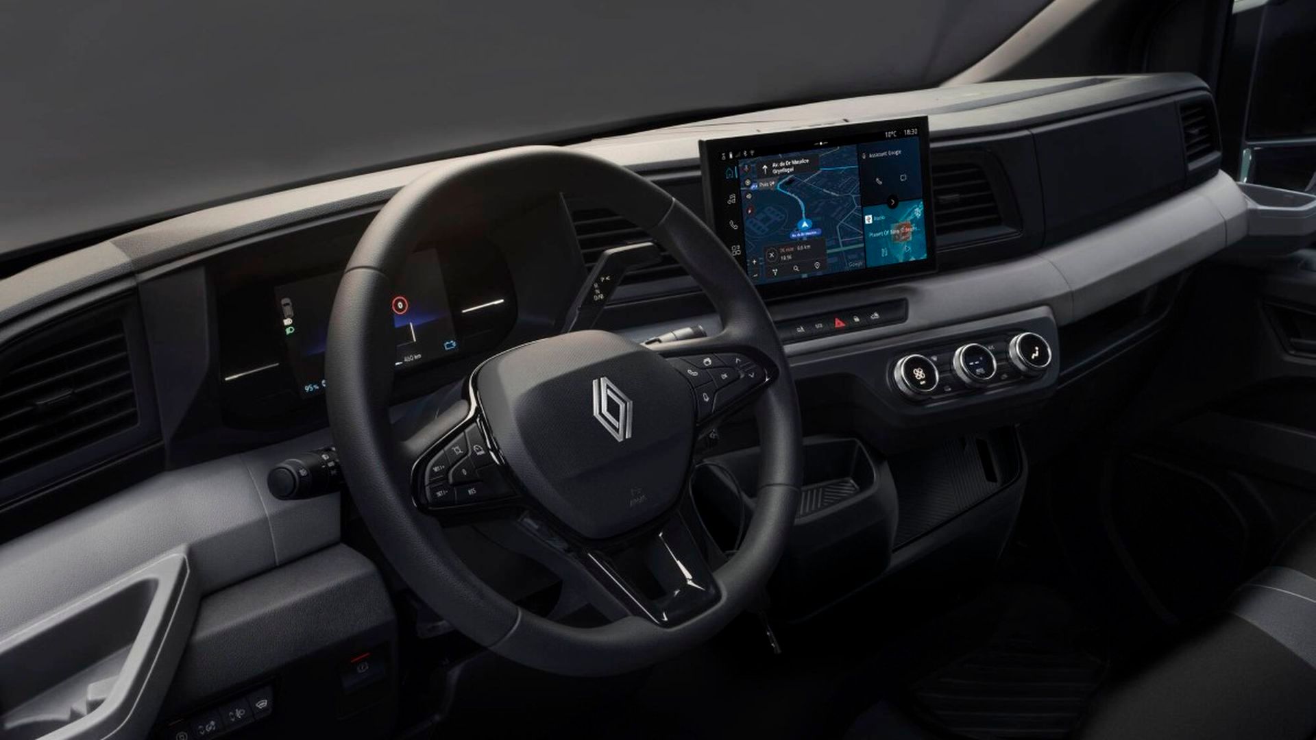 Interior del nuevo Renault Master 2026